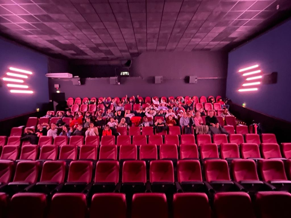 Besuch im Kino Wochenendrebellen Schloß Gymnasium Benrath